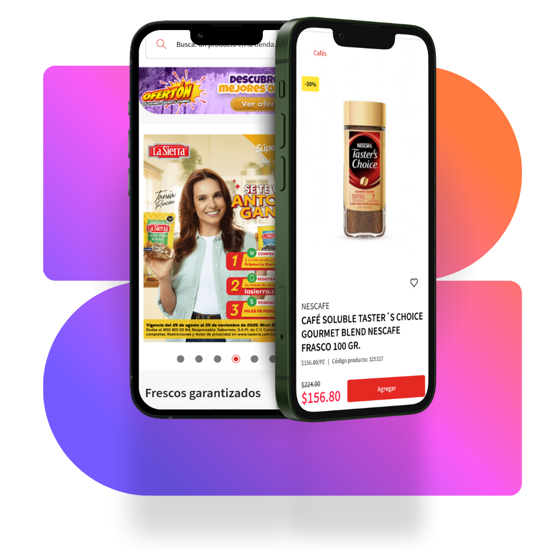 home page of a super aki ecommerce portfolio